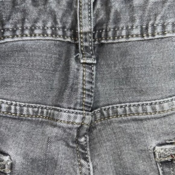 Denim Co. Men’s Gray Button Fly Straight Leg Slim Fit Jeans Size 32/34 - Picture 5 of 9